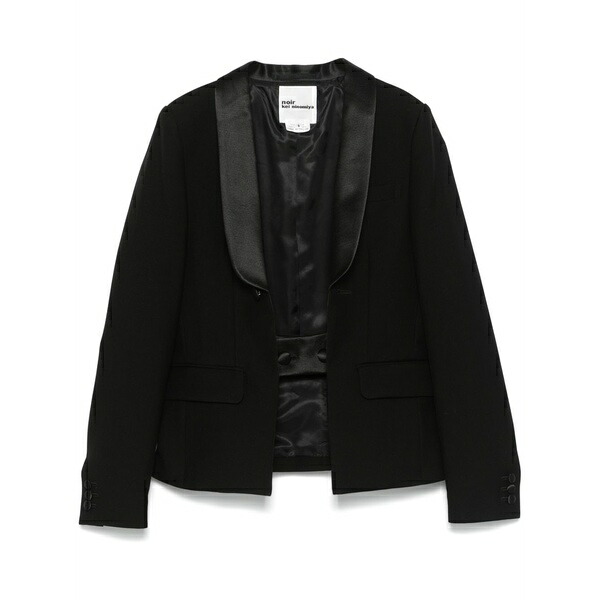 ノワール ケイ ニノミヤ レディース 上衣＆上衣 アウター Shawl-lapels blazer Black