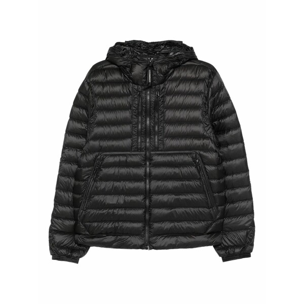 シーピーカンパニー メンズ 上衣＆上衣 アウター D.d shell hooded quilted jacket Black