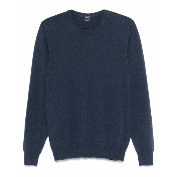 フェデーリ メンズ 編み物\u0026ティーシャツ アウター Argentina sweater Blue