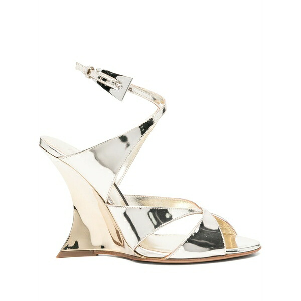 光の都市テキサス州 レディース サンダル シューズ 105粍 laila sandals Gold