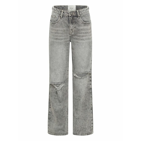 一 ティースプーン レディース ジーンズズボン下 ボトムス Ripped jeans Grey