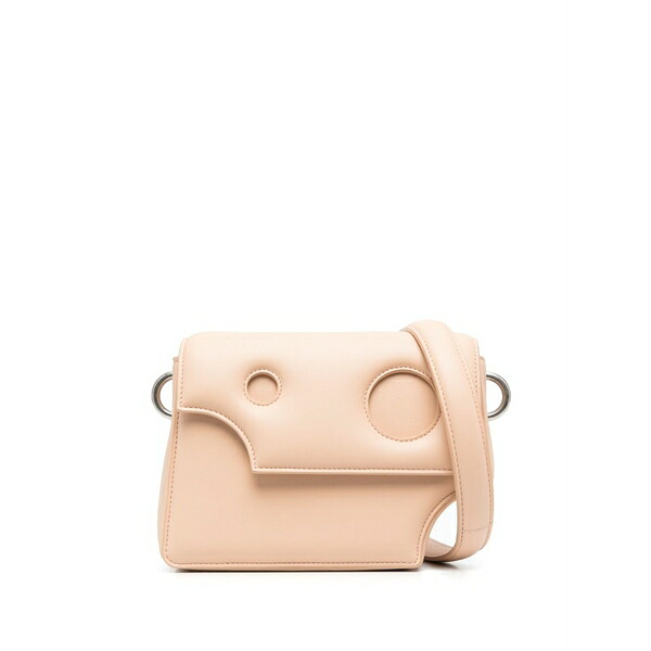象牙色 レディース ショルダーバッグ 御徒面子 Burrow-22 shoulder bag Orange