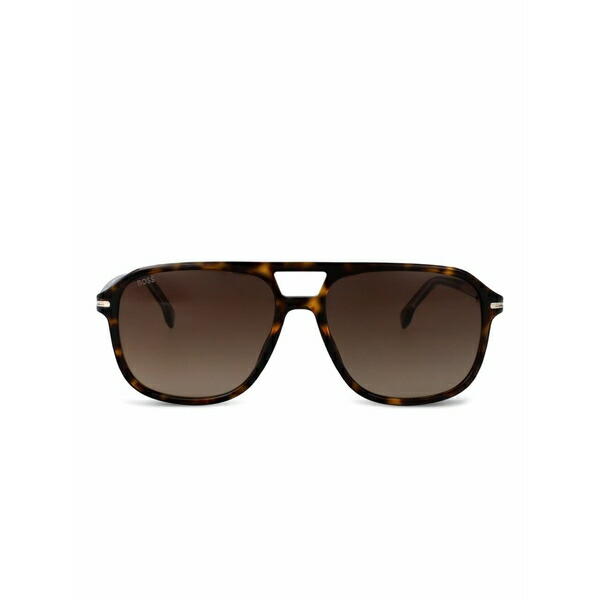 雇い主 メンズ サングラス・アイウェア 添え物 Pilot-frame sunglasses Brown