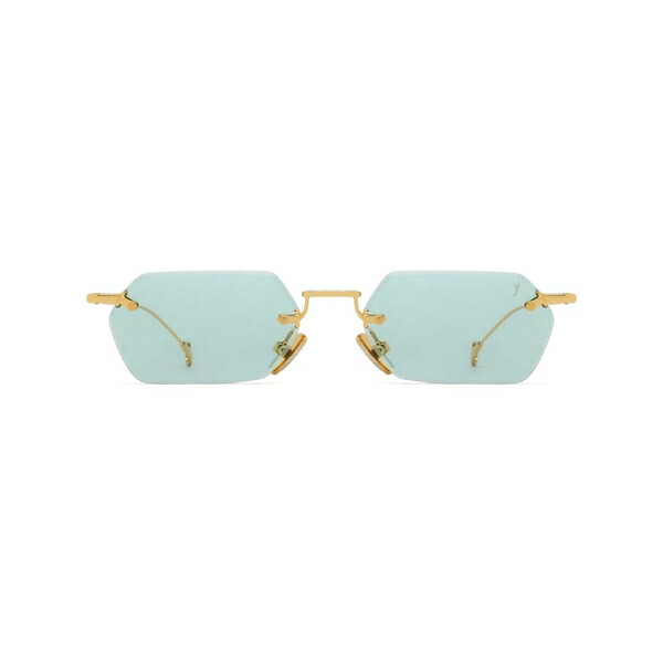 目玉ぺタイザー メンズ サングラス・アイウェア 付属物 Tank sunglasses  Gold