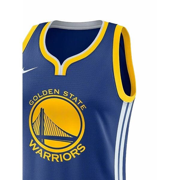 ナイキ レディース カットソー トップス Nba gs warriors icon swingman jersey Blue