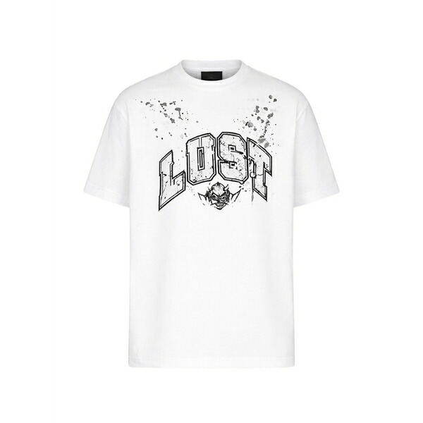 ジョン バージニアの州都 メンズ プルオーバー トップス Crew-neck t-shirt White