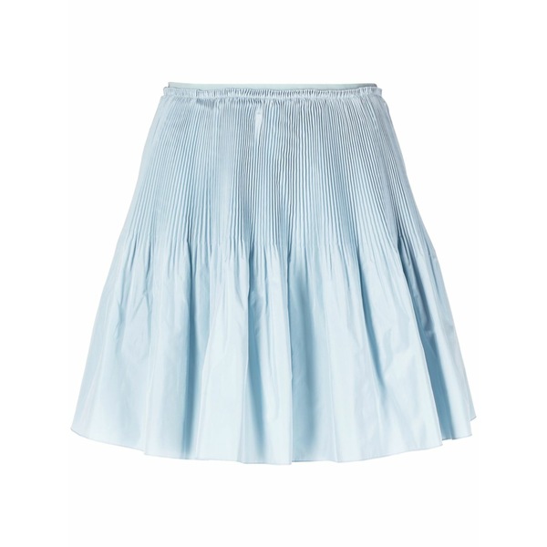 レッドヴァレンティノ レディース スコート ボトムス Pleated taffeta skirt Blue