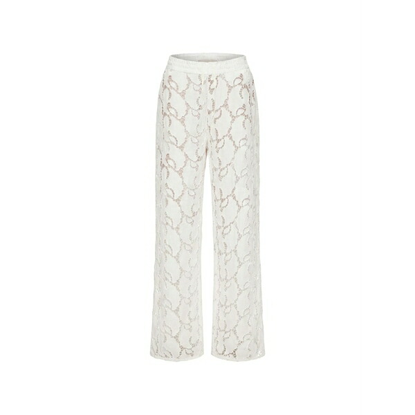 ニコラスカークウッド レディース 心地よいズボン下 ボトムス Sandra wide-leg trousers White