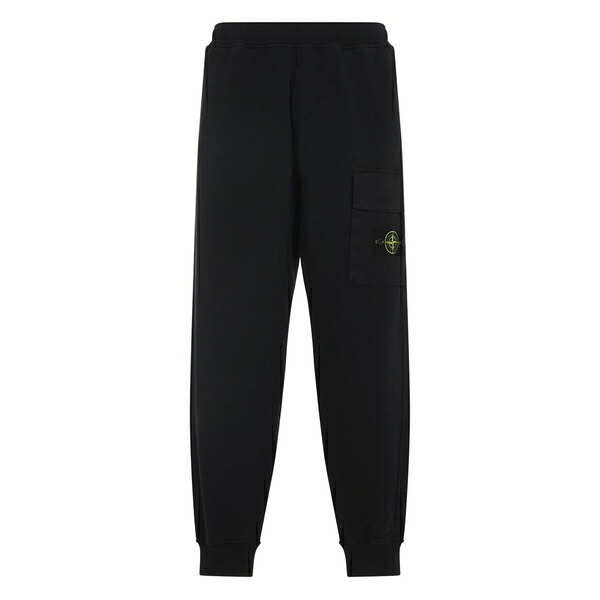 ストーンアイランド メンズ 心地よいズボン下 ボトムス Patch-pocket track pants Black