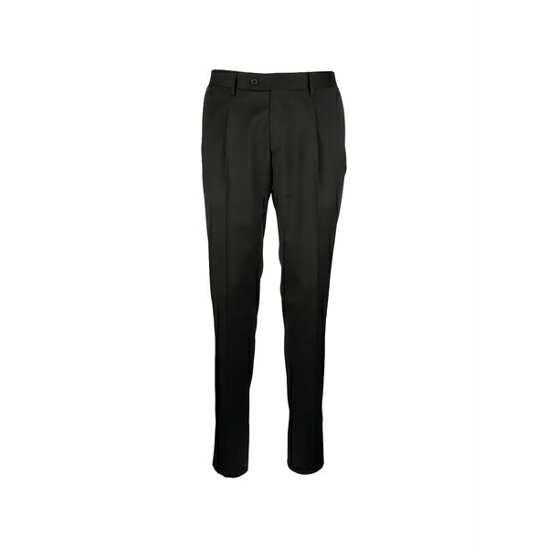 コルネリアーニ メンズ 心地好いズボン下 ボトムス Belt-loops trousers Black
