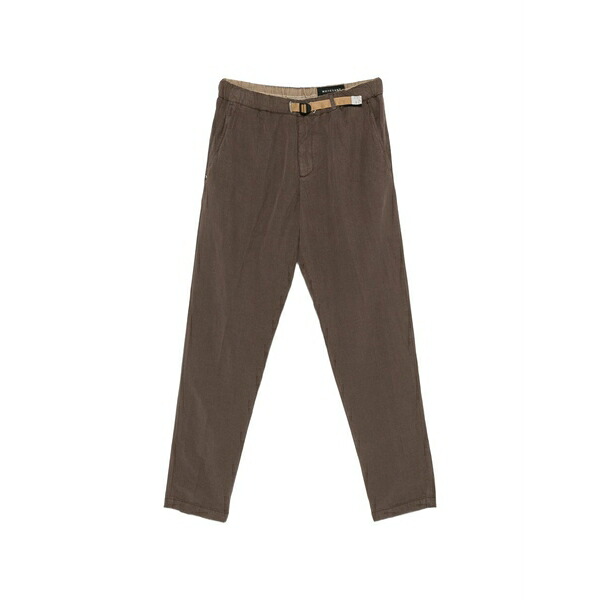 ホワイトサンド メンズ カジュアルパンツ ボトムス Greg trousers Brown|asty