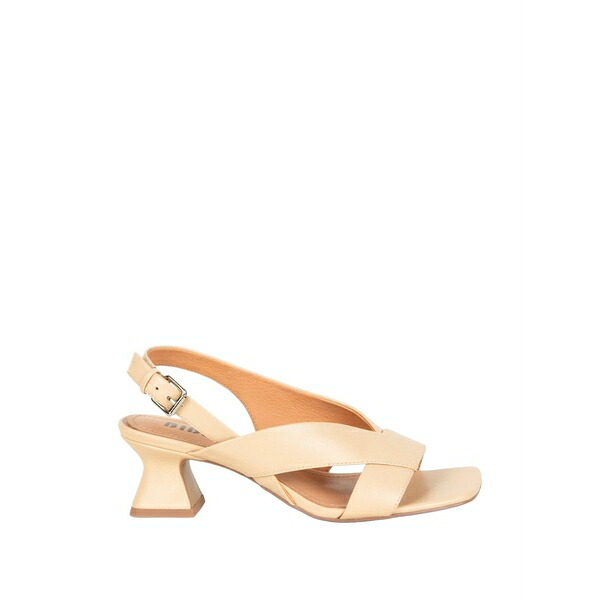 ビビロウ レディース サンダル シューズ Crossover-strap slingback sandals Neutrals