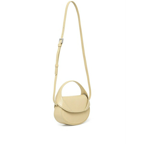 バイ毛皮 レディース トートバッグ 御徒面子 Hari flap-top tote bag Neutrals