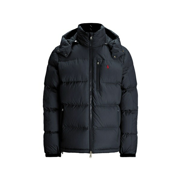 ラルフローレン メンズ 上衣＆上衣 アウター Quilted hooded jacket Blue