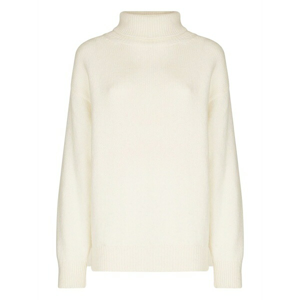 エーディーディーダウン レディース 編み物\u0026プルオーバー アウター Roll-neck sweater Neutrals