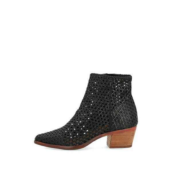 フラウ レディース ブーツ シューズ Leather ankle boots Black｜asty