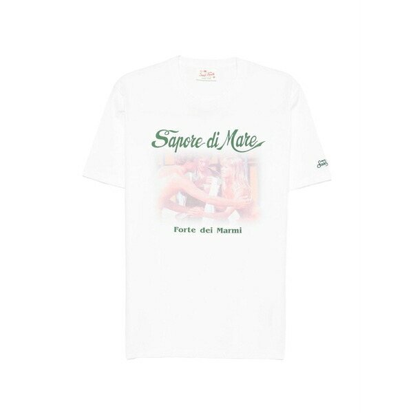 エムシーツーセイントバース メンズ プルオーバー トップス Denver graphic-print t-shirt White