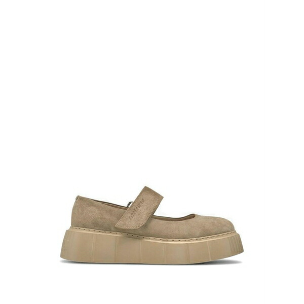 イヌイキー レディース サンダル シューズ Matilda m.j. suede ballet flats Neutrals｜asty