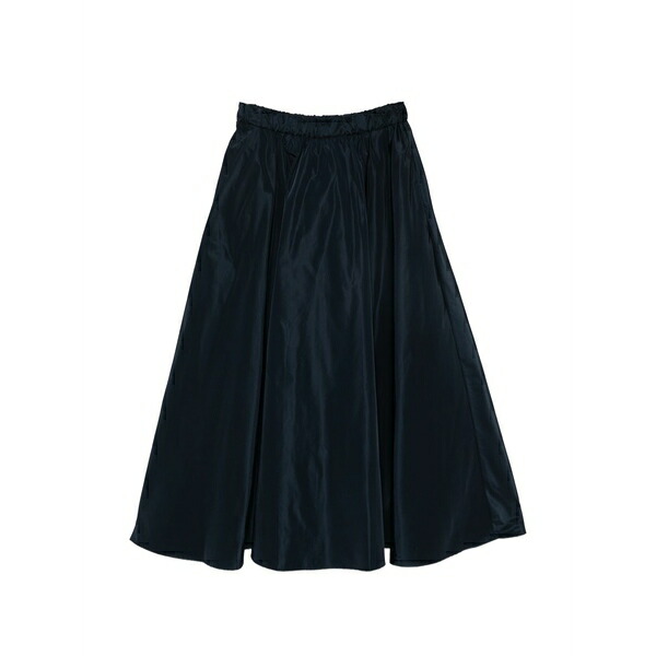 アスペジ レディース スコート ボトムス Flared MIDI skirt Blue