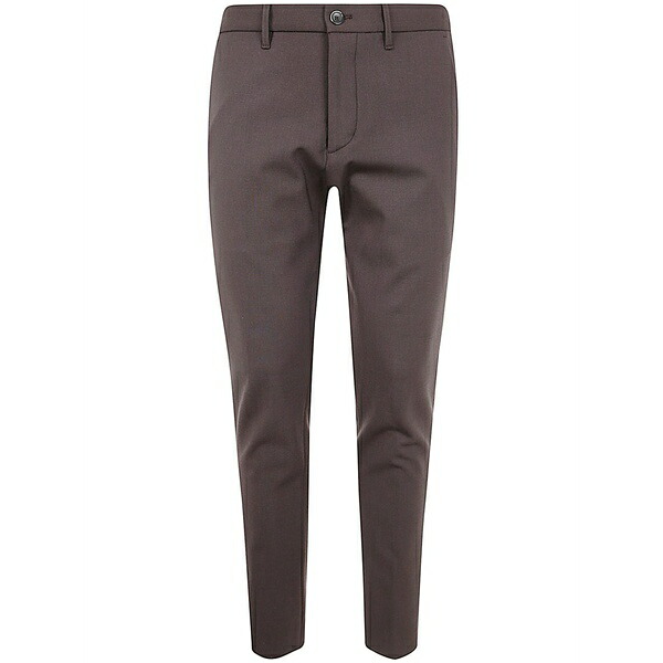 野球クラブ はたご屋 ザ 昼まえ メンズ 心地よいズボン下 ボトムス Slim-cut chinos Brown