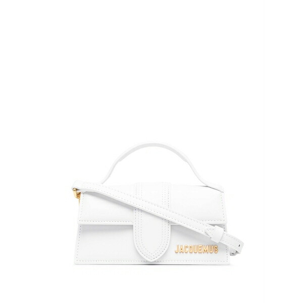 ジャクエムス レディース ショルダーバッグ 御徒面子 Small le bambino shoulder bag White