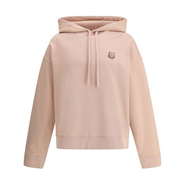 住み家 稲荷 メンズ パーカー・スウェットシャツ アウター Logo patch hoodie  Pink