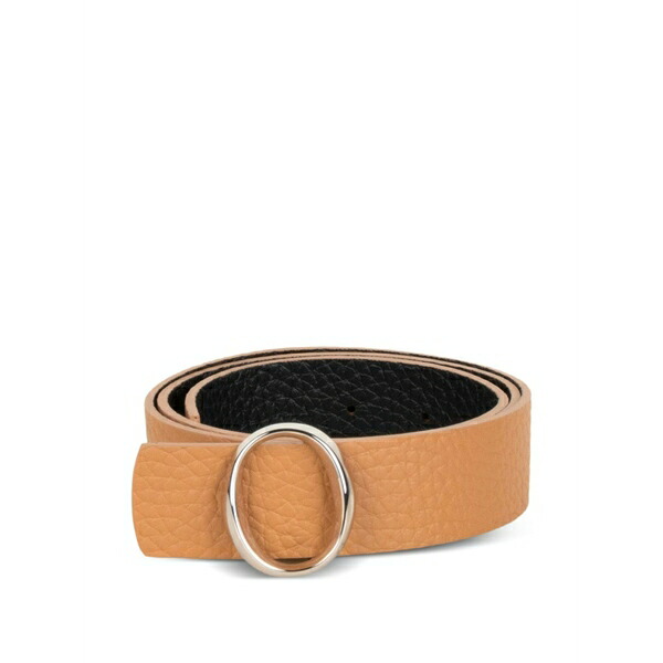 オルチアーニ レディース ベルト アクセサリー Grainy reversible belt Neutrals｜asty 42,800円