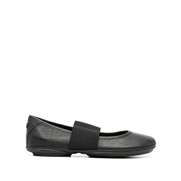 カンペール レディース サンダル シューズ Flat slip-on ballerina shoes Black