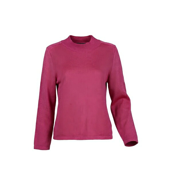 ヴァレンティノ ガラヴァーニ レディース 編み物\u0026プルオーバー アウター Mock-neck long-sleeve sweater Pink