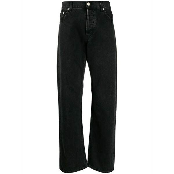 空想科学小説アール メンズ ジーンズズボン下 ボトムス Straight cut jeans Black