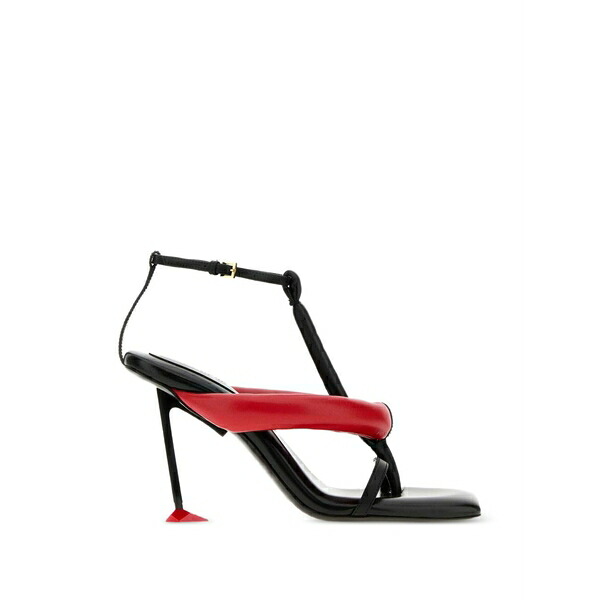 ジバンシー レディース パンプス シューズ Boudoir padded leather sandals Black