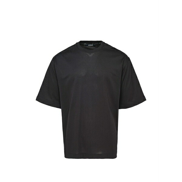 ジャクエムス メンズ ティーシャツ トップス The rond carr￡ t-shirt Black