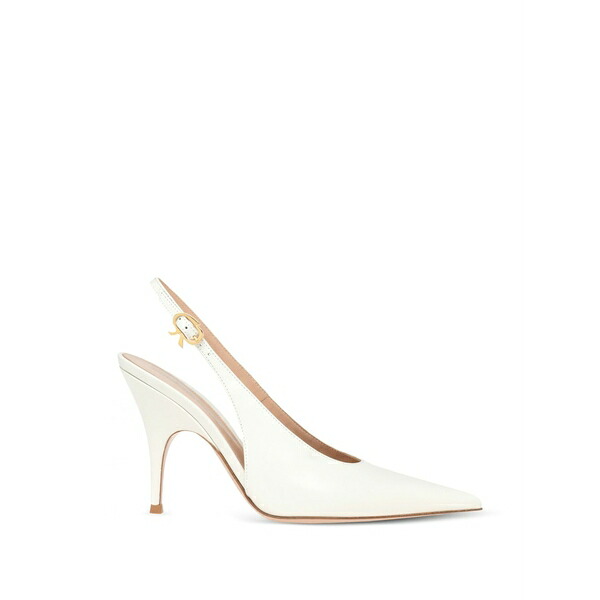 ジャンヴィト ロッシ レディース パンプス シューズ Sofia slingback pumps White