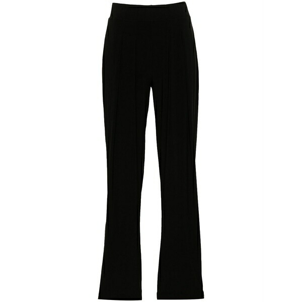 ノーマカマリ レディース 心地好いズボン下 ボトムス Low-waist tapered trousers Black