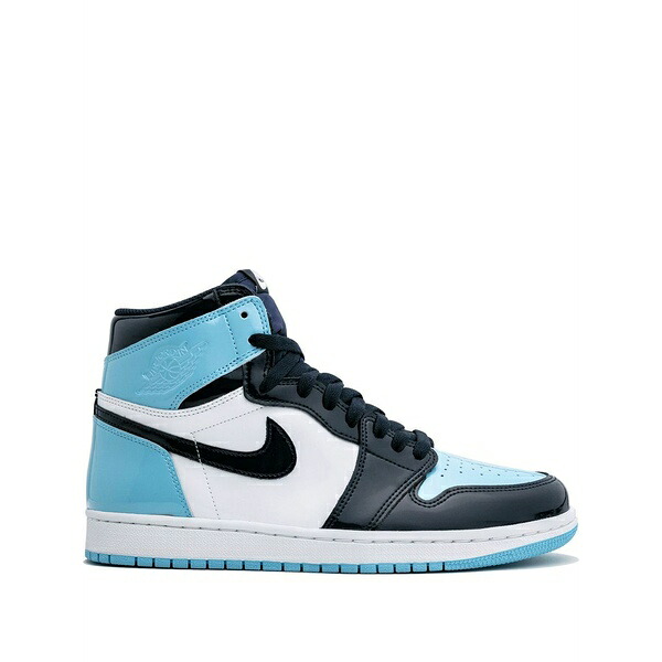 ジョーダン レディース スニーカー シューズ Air jordan 1 high og "unc patent leather" sneakers Blue｜asty