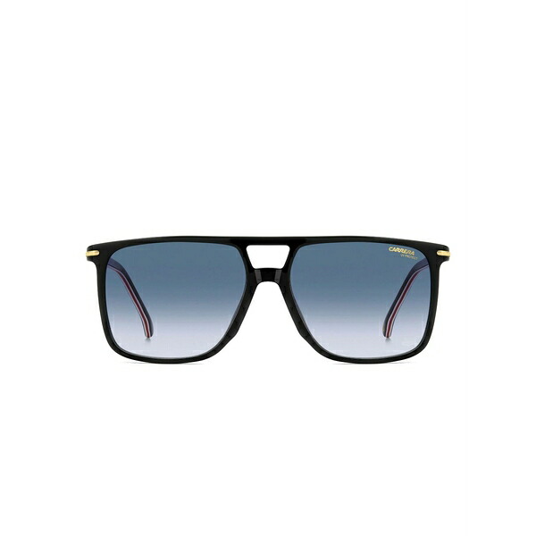 カレーナ メンズ サングラス・アイウェア 佩び物 Square-frame sunglasses Black