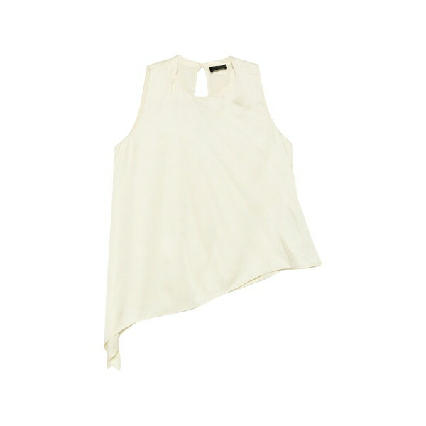 リュージョー レディース ティーシャツ トップス Asymmetric-hem sleeveless top Yellow