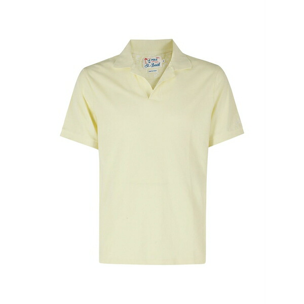 エムシーツーセイントバース メンズ スポーツシャツ トップス Charles piqu￡ polo shirt Yellow