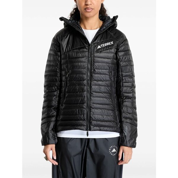 アディダス レディース 上衣＆上衣 アウター Terrex techrock jacket Black