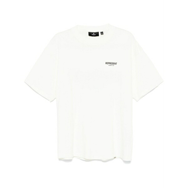 リプレゼント メンズ ティーシャツ トップス Logo-print t-shirt White