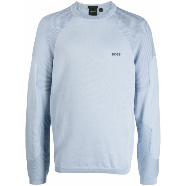 主任者 メンズ パーカー・スウェットシャツ アウター Perform-x crew-neck sweatshirt Blue
