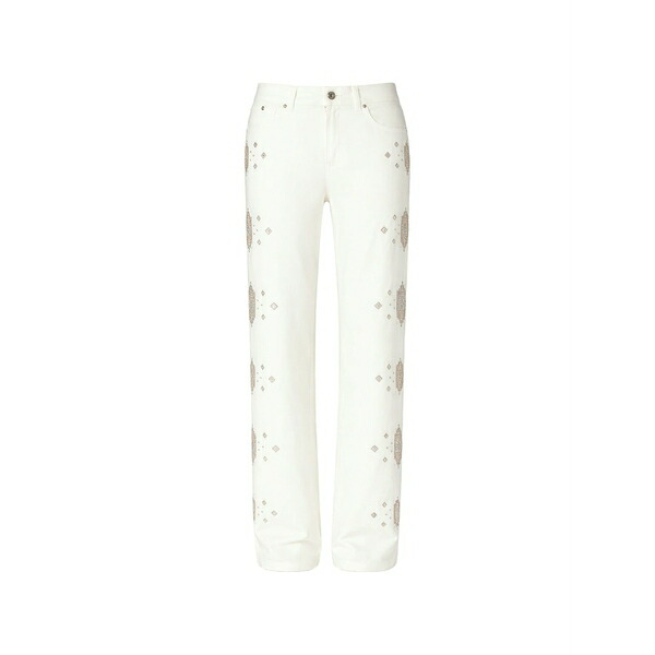 レトロフェット レディース ジーンズズボン下 ボトムス Marinda jeans White
