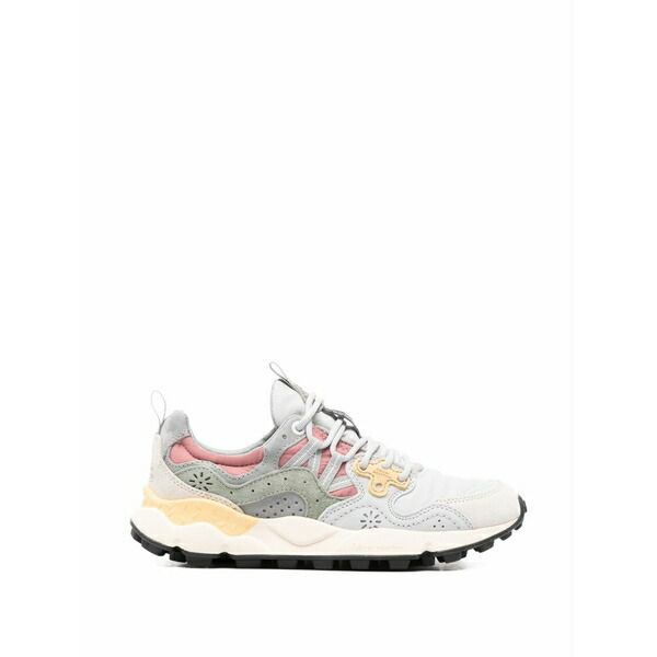 御花お山 レディース スニーカー シューズ Nubuck leather sneakers Grey