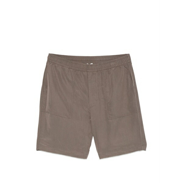 カルバンクライン メンズ 心地よいズボン下 ボトムス Drawstring-fastening shorts Brown