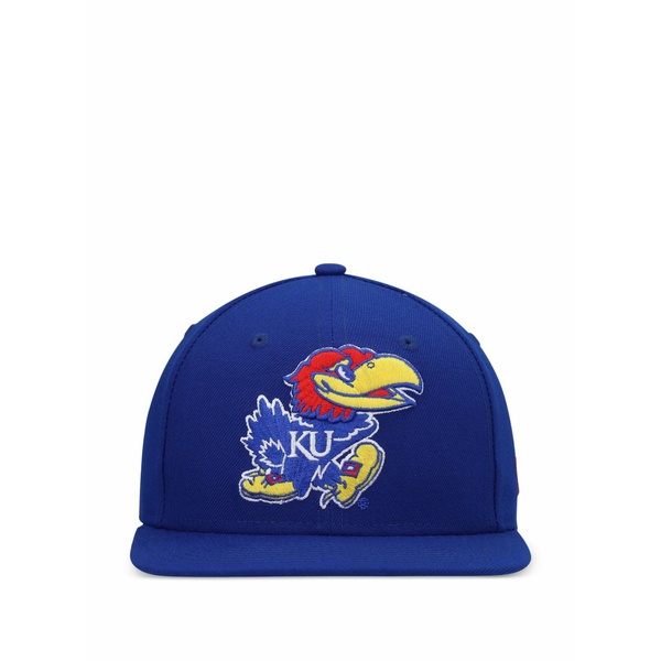 ニュー内鰓 メンズ かぶり笠 添え物 9fifty kansas jayhawks snapback cap Blue