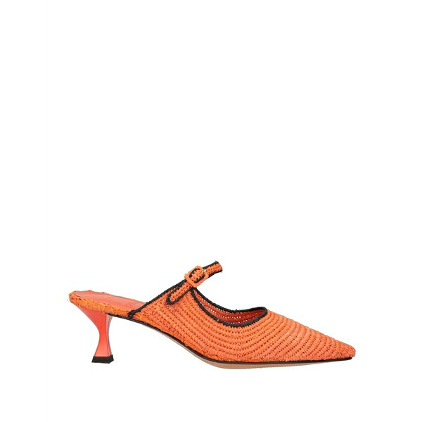【送料無料】 ハデル レディース サンダル シューズ Mules & Clogs Orange