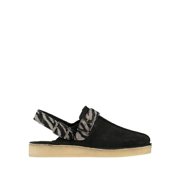 【送料無料】 クラークス レディース サンダル シューズ Mules & Clogs Black