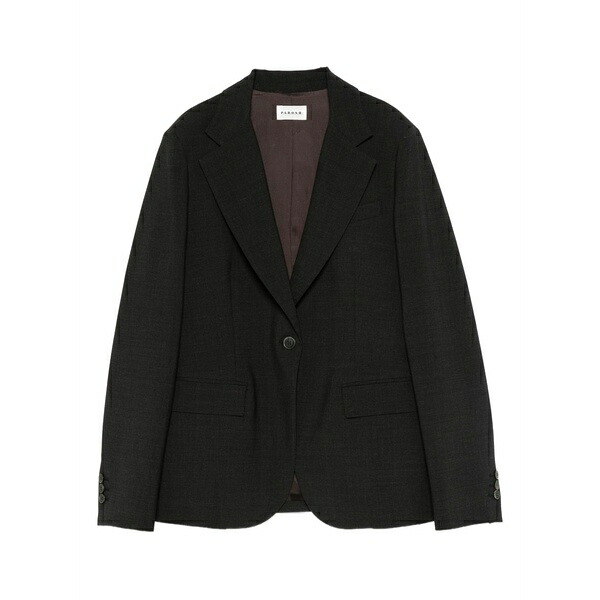 パロッシュ レディース ジャケット＆ブルゾン アウター Single-breasted blazer Black｜asty 103,900円