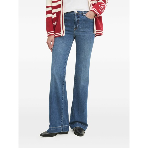 ウイ レディース デニムパンツ ボトムス Flared-leg jeans Blue｜asty 28,470円