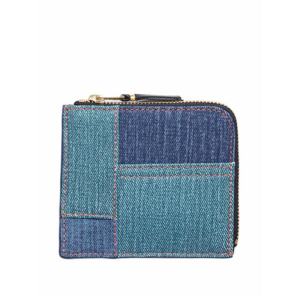 コムデギャルソン メンズ 札入れ 付属物 Denim-print wallet Blue メンズ財布-財布・ケース-バッグ・小物・ブランド雑貨
